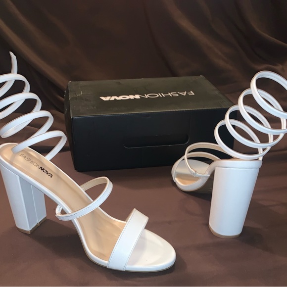 COPY - Elsie Block Heeled Sandals Size: 11 - Picture 7 of 9